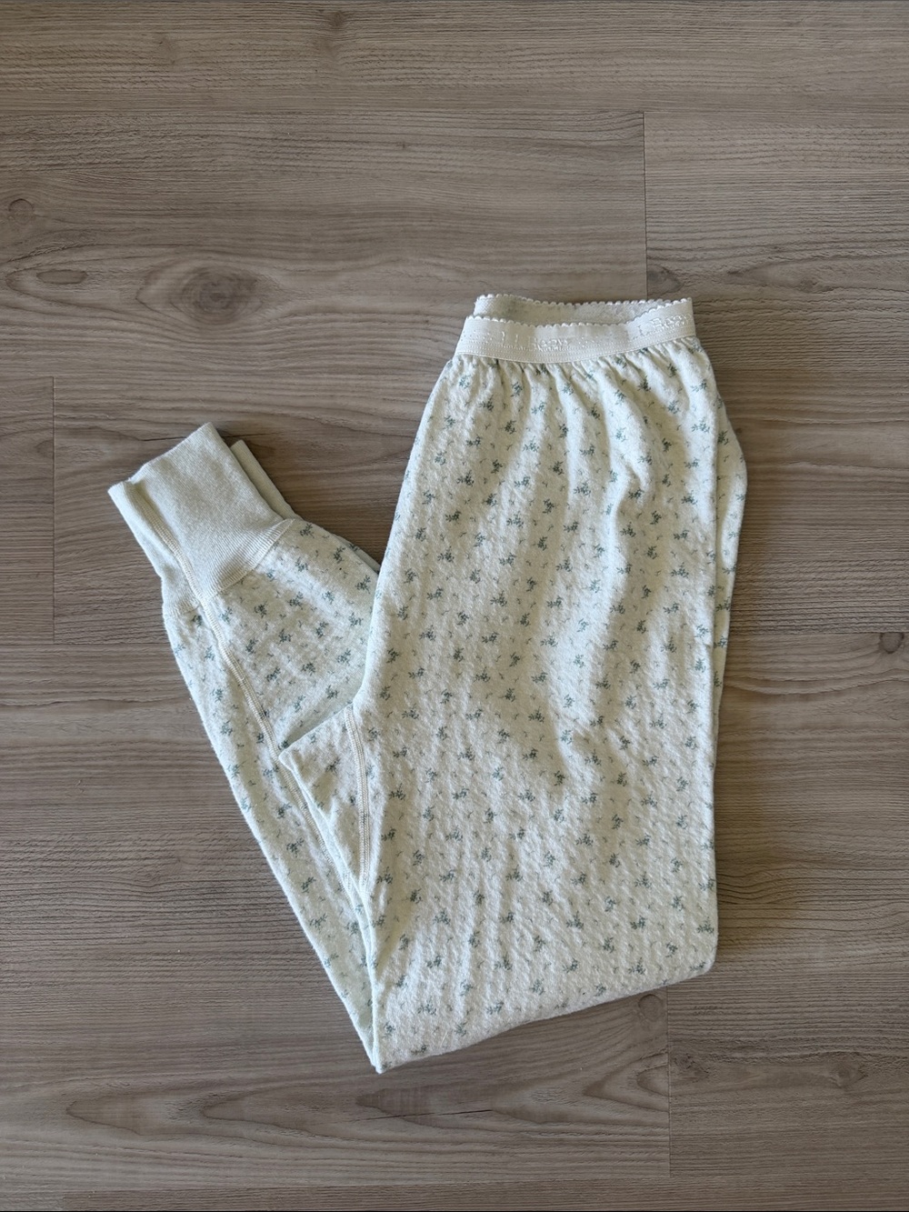 Vintage 80s/90s L.L.Bean Floral Thermal Long Johns